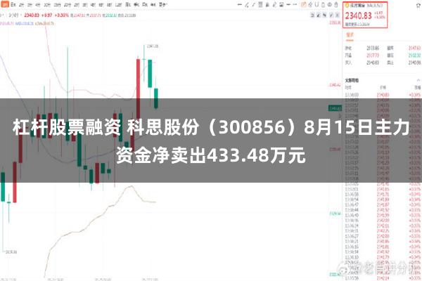 杠杆股票融资 科思股份（300856）8月15日主力资金净卖出433.48万元