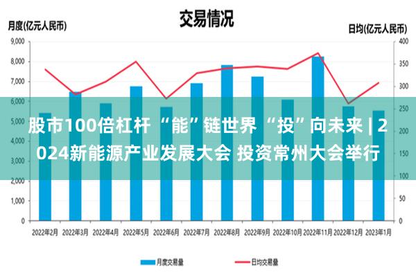 股市100倍杠杆 “能”链世界 “投”向未来 | 2024新能源产业发展大会 投资常州大会举行