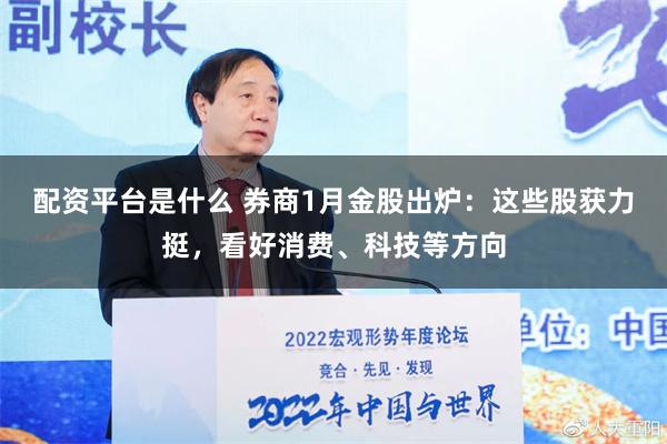 配资平台是什么 券商1月金股出炉：这些股获力挺，看好消费、科技等方向